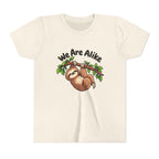 Cute Sloth “We Are Alike” Graphic T-Shirt