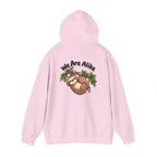 Sloth 'We Are Alike' Graphic Hoodie — Cute Cozy Animal Lover Sweatshirt
